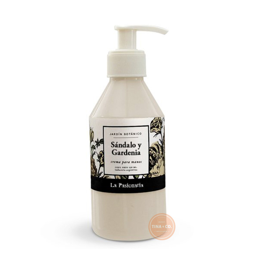 La Pasionaria Crema Para Manos Sándalo&Gardenia - 250ml